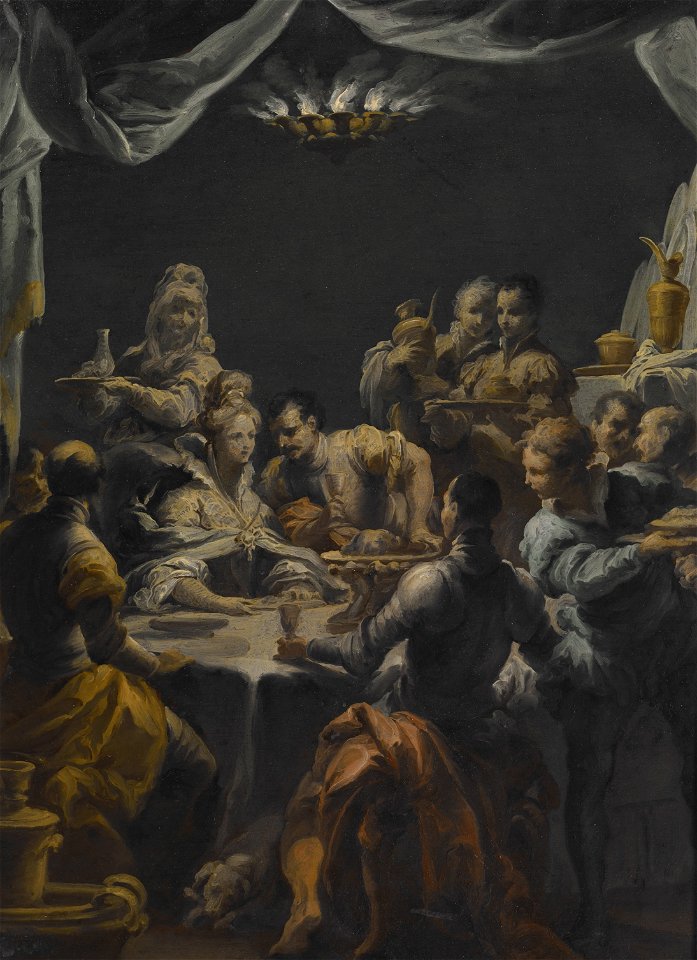 Giuseppe Varotti - The Banquet of Ahasuerus - 71.177 - Indianapolis Museum of Art