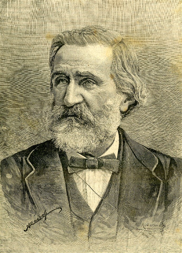 Giuseppe Verdi xilografia