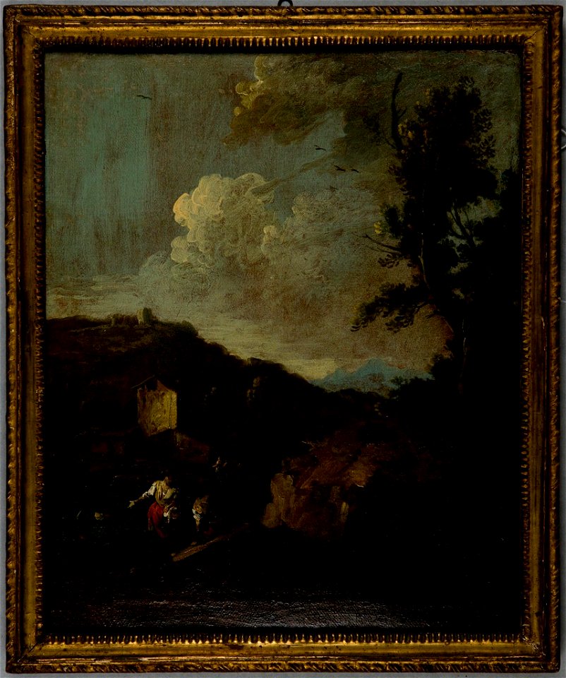Giuseppe Zais - Landscape with Figures - 1920.35 - Fogg Museum