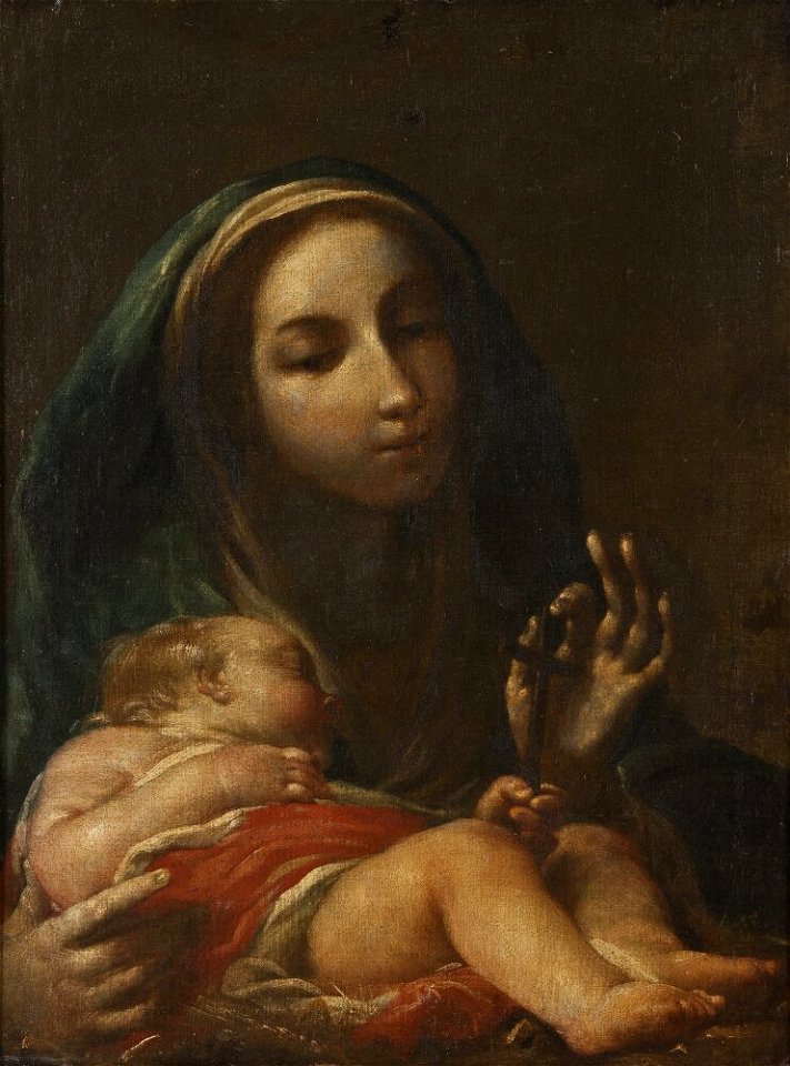 Giuseppe Maria Crespi - Madonna and Child - NMDrh 269 - Nationalmuseum ...