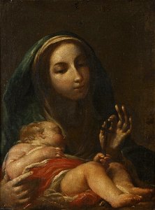 Giuseppe Maria Crespi - Madonna and Child - NMDrh 269 - Nationalmuseum