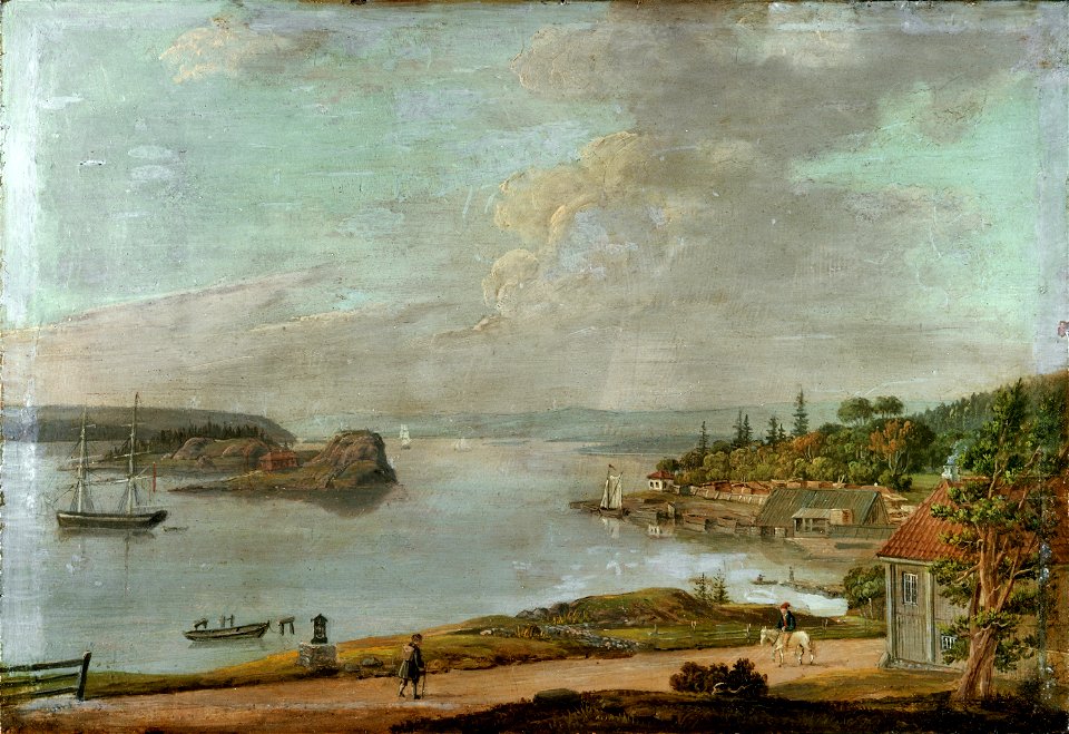 Ferdinand Jonas Gjøs - Vækerø - Oslo Museum - OB.01038