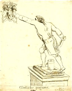 Gladiator pugnans. (BM 1868,0808.6344)