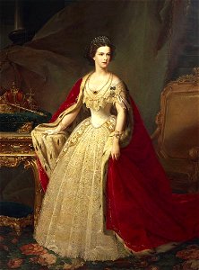 Giuseppe Sogni - Ritratto di Elisabetta Imperatrice d'Austria