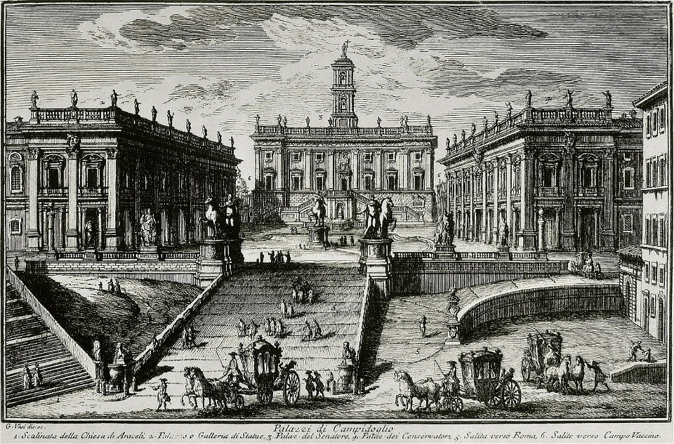 Giuseppe Vasi - Place du Capitole