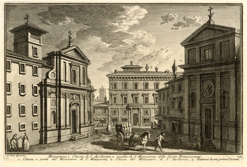 Giuseppe Vasi – Sant'Apollonia