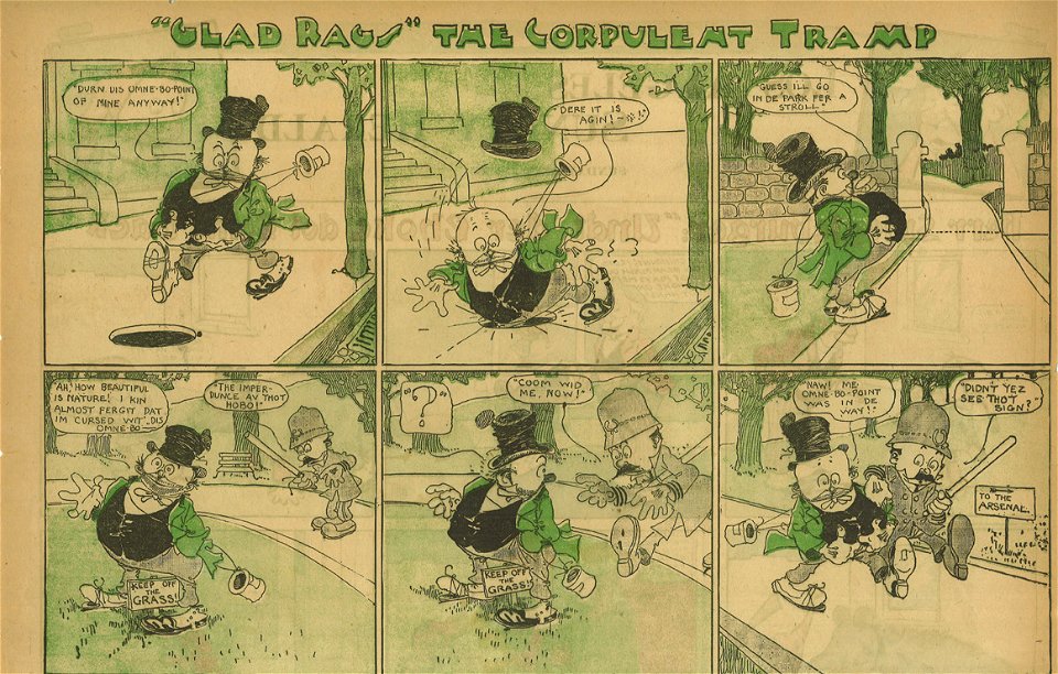 Glad Rags the Corpulent Tramp