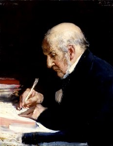 William Ewart Gladstone by Alfred Edward Emslie