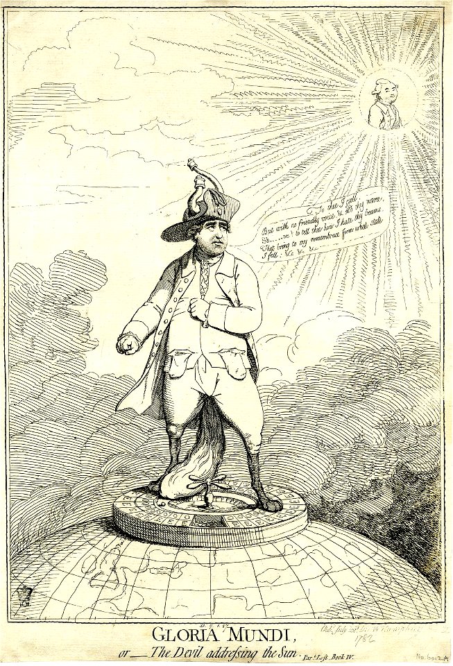 Gloria Mundi, or the devil addressing the sun. (BM 1851,0901.87)