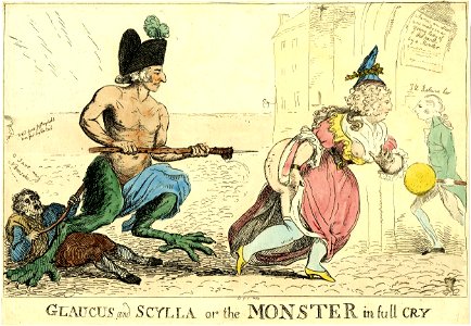 Glaucus and Scylla or the monster in full cry (BM 1851,0901.484)