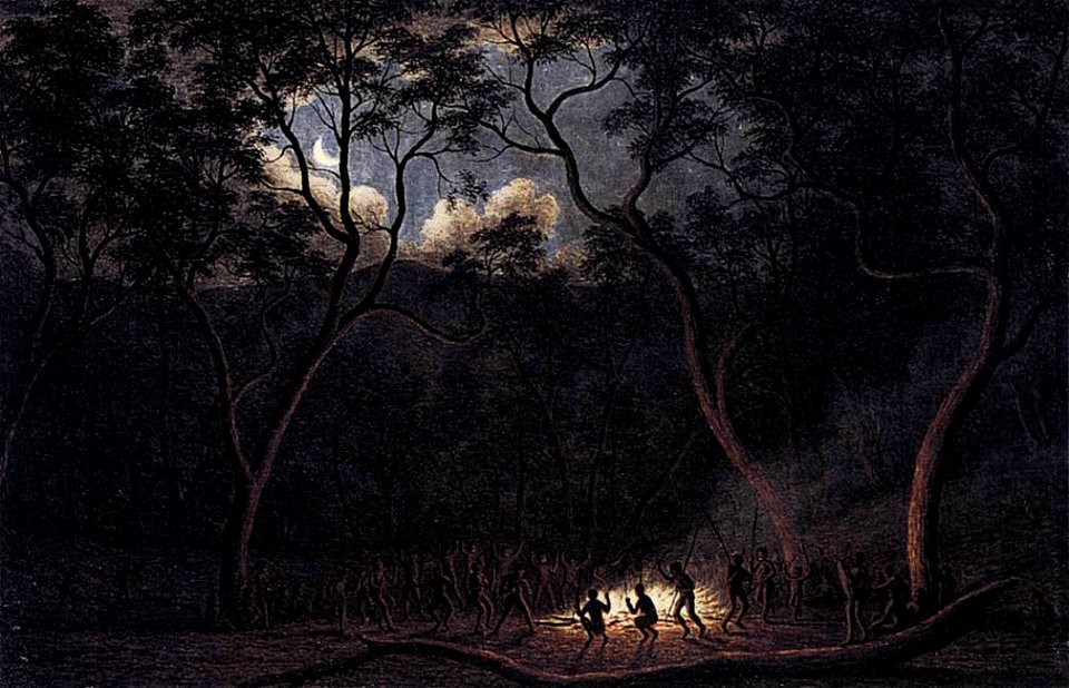 John Glover - A Corroboree in Van Diemen's Land - WGA9637