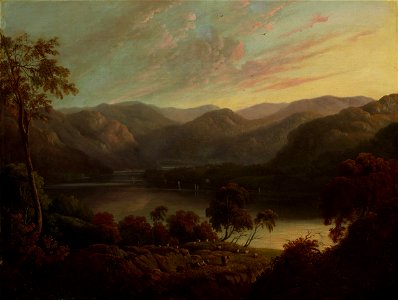 John Glover - Landscape view in Cumberland - Google Art Project. Free illustration for personal and commercial use.