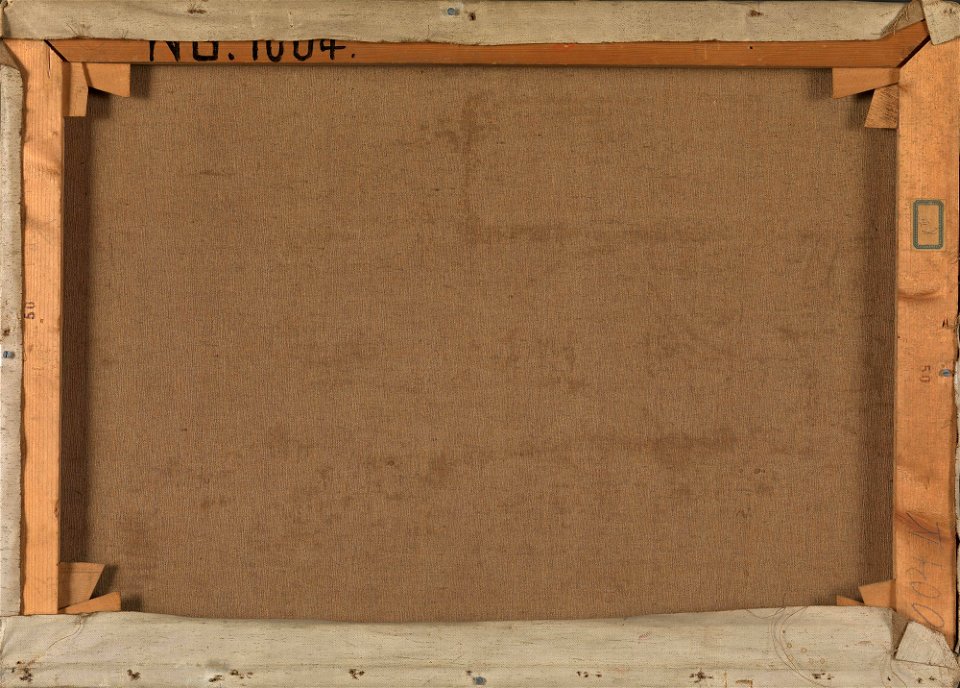 Jacob Gløersen - Drifting Snow (reverse) - NG.M.01004 - National Museum of Art, Architecture and Design