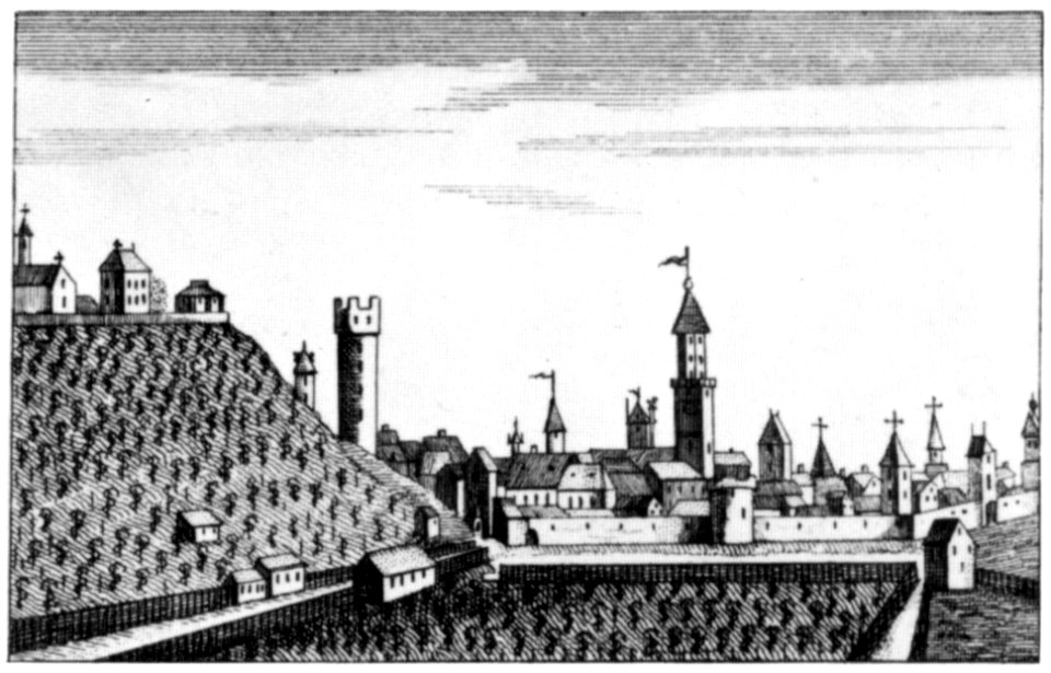 Gmeinder Ravensburg von Norden c1790