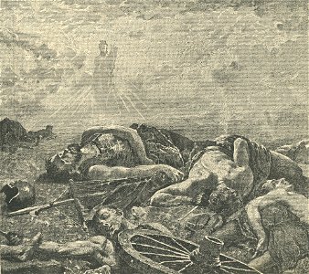 Gloria Victis! Quadro di Saverio Altamura