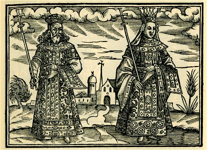 Gleich unter dem Thor diss Closters funden dei Bildnus und Gestalt der Römischen Griechischen Keyser un Keyserin, wie s - Schweigger Salomon - 1608