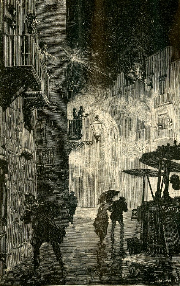 Gli spari in una via nella notte di Natale