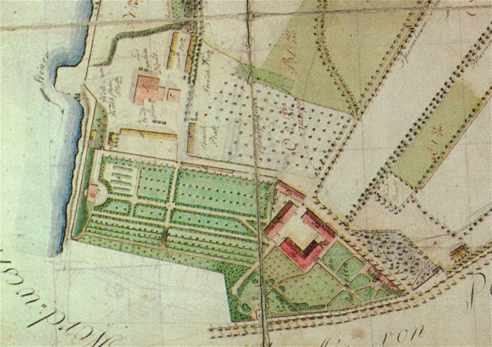 Glienicke Hellwig-Karte 1805 Ausschnitt