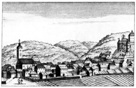 Gmeinder Altdorf von Süden c1790
