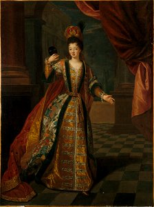 Gobert - Presumed portrait of Louise Françoise de Bourbon - Carnavalet