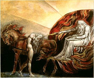 God judging adam blake 1795