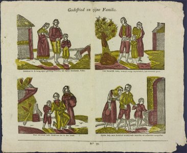 Godefried en zyne familie-Catchpenny print-Borms 0152