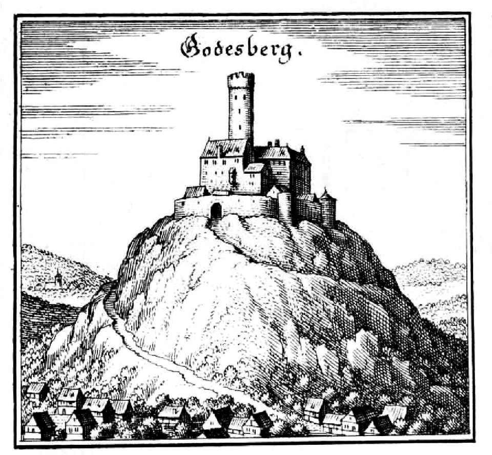 Godesburg Merian 1646