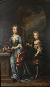Godfrey Kneller (1646-1723) (possibly) - Two Children (possibly the children of William Cavendish, 1672–1729, 2nd Duke of Devonshire) - 1129225 - National Trust