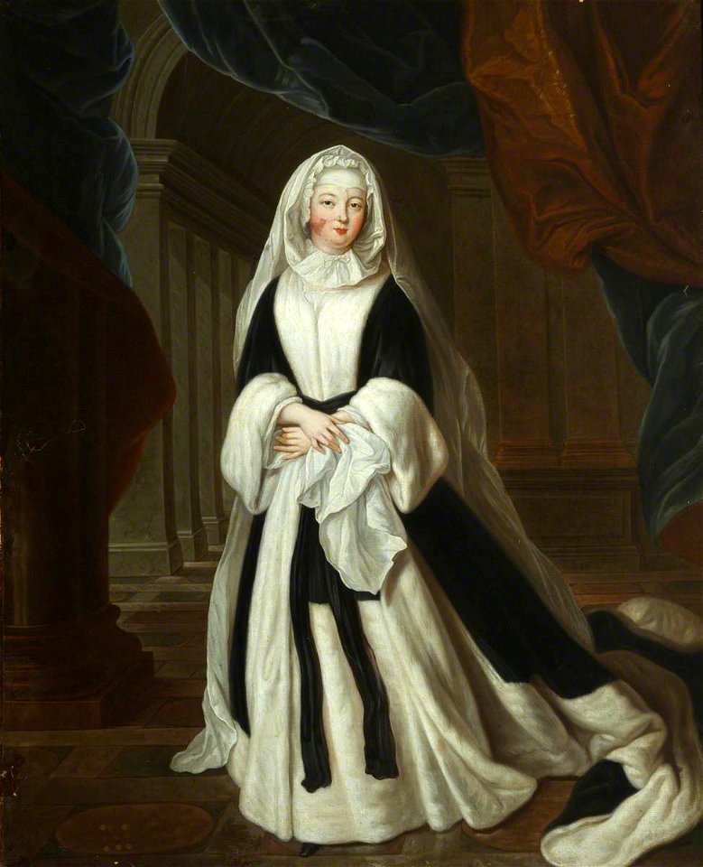 Gobert - Louise-Françoise de Bourbon as a widow - Mount Stewart