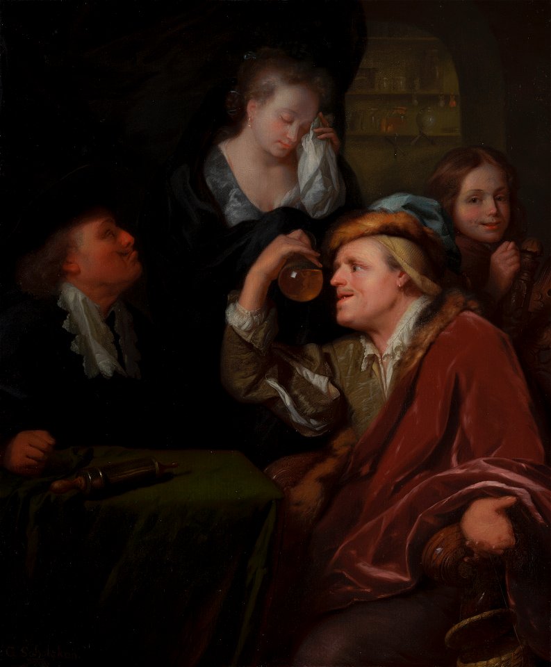 Godefridus Schalcken - The Doctor's Examination - 161 - Mauritshuis