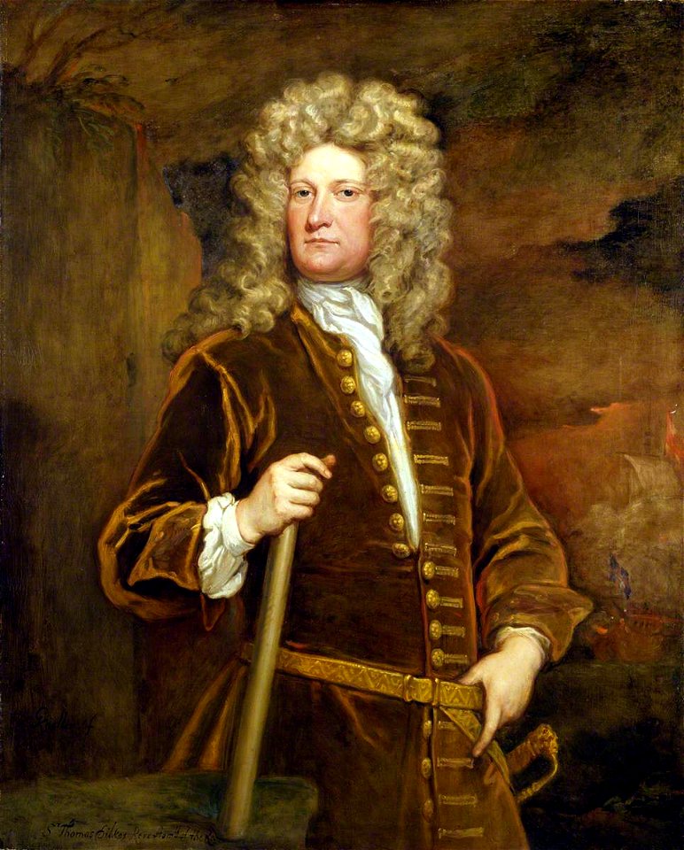 Godfrey Kneller (1646-1723) - Sir Thomas Dilkes - BHC2659 - Royal Museums Greenwich