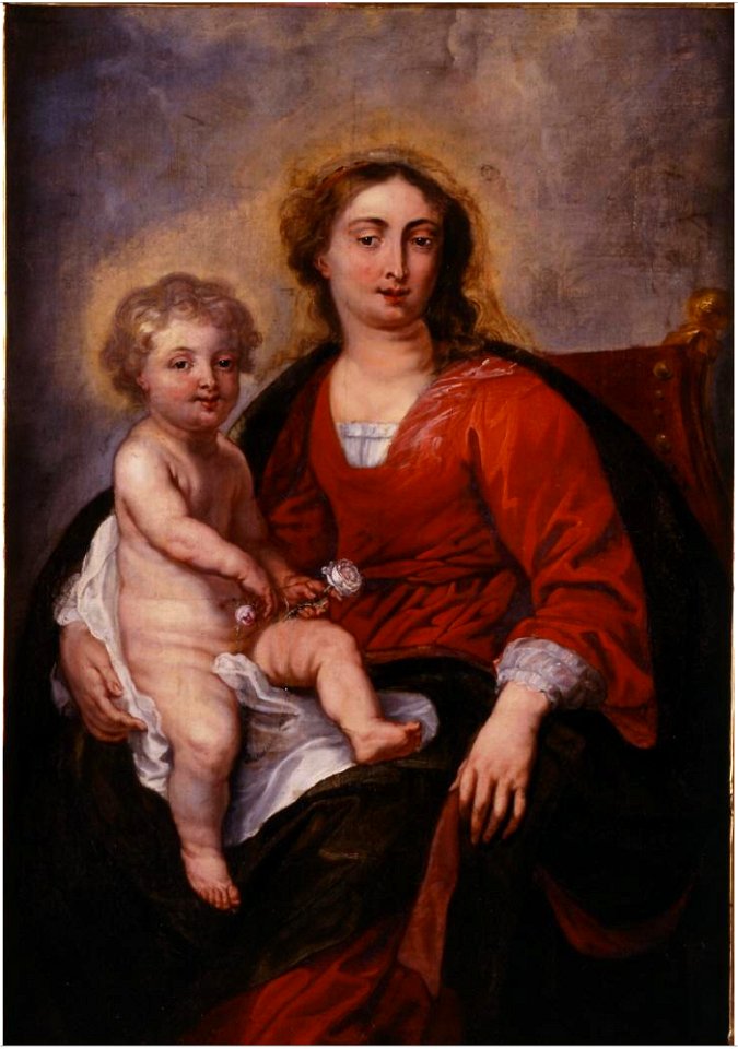 Godfried Maes (Attr.) – VIrgin and Child