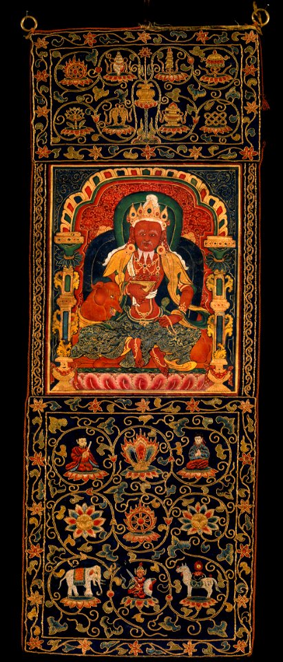 God of Fire, Agni, of the Medicine Buddha Mandala - Google Art Project
