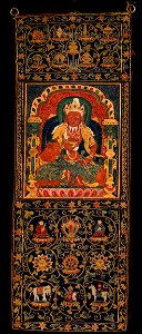 God of Fire, Agni, of the Medicine Buddha Mandala - Google Art Project