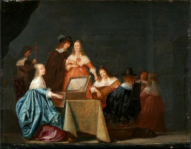 Godaert Kamper - Musical Party - 46.842 - Museum of Fine Arts