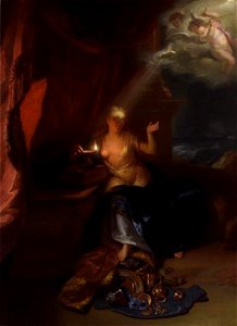 Godefridus Schalcken - De boetevaardige Maria Magdalena - GS-114 - Leiden Collection
