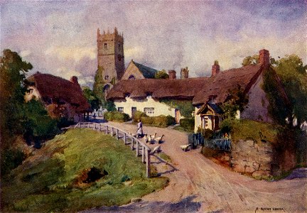 Godshill - Isle of Wight - A. Heaton Cooper
