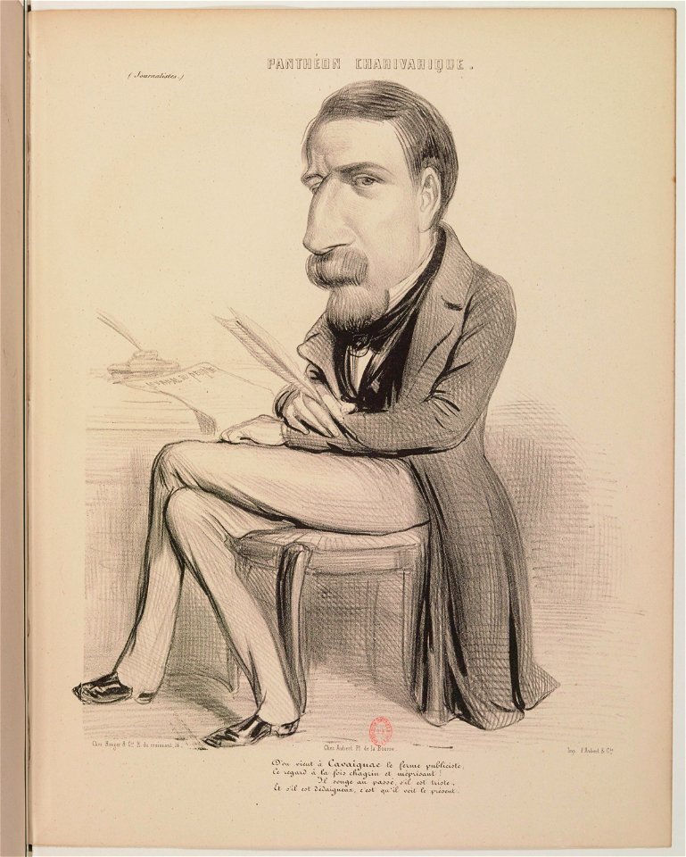 Godefroy Cavaignac- Panthéon charivarique