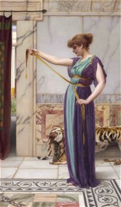Godward - A Pompeian Lady 1891
