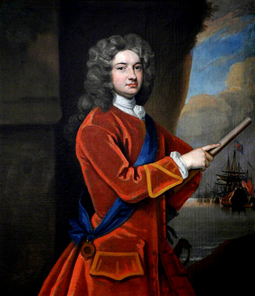 Godfrey Kneller (1646-1723) (after) - Admiral James Berkeley (1680–1736), 3rd Earl of Berkeley - 290437 - National Trust