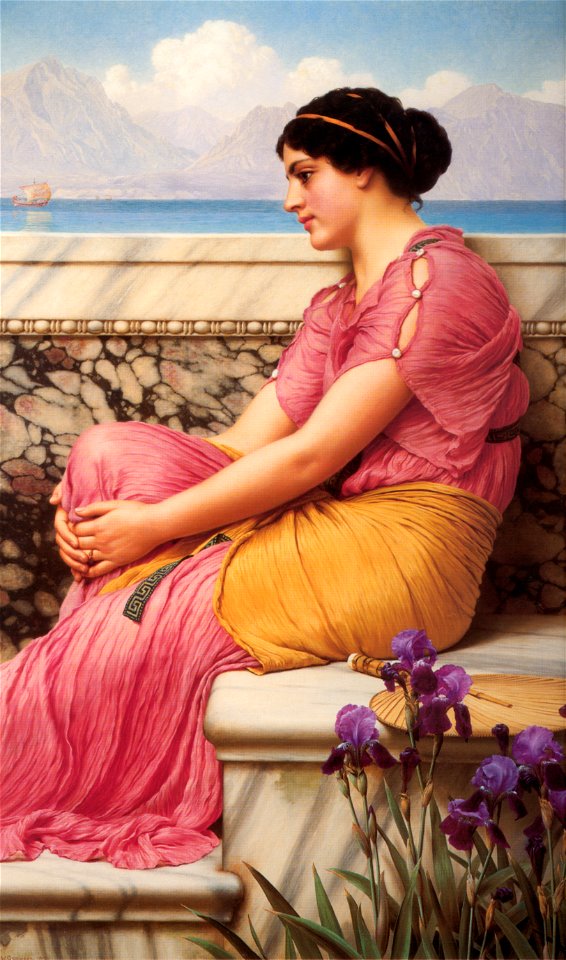 Godward-Absence Makes the Heart Grow Fonder-1912