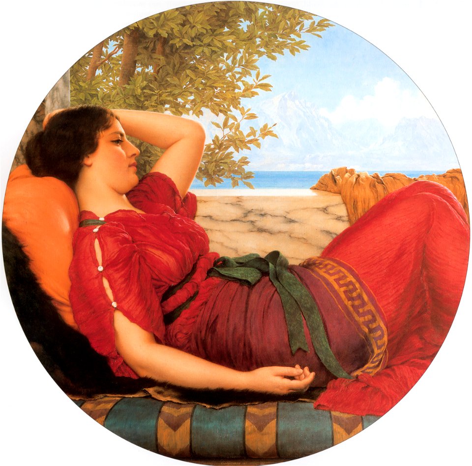 Godward-In Realms of Fancy-1911