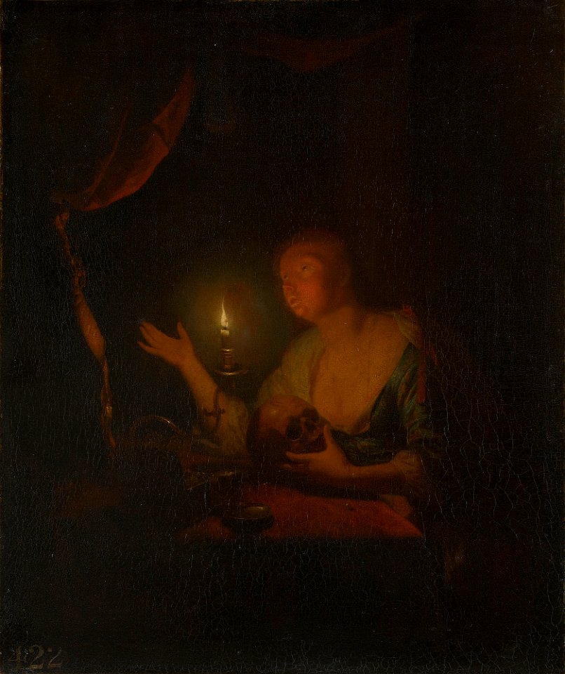 Godfried Schalcken - Penitent Magdalene RCIN 402596