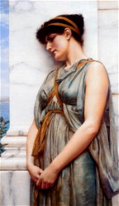 Godward Grecian Reverie