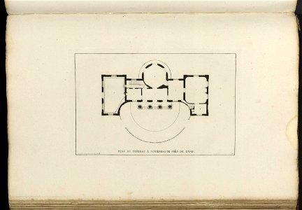 Goetghebuer - 1827 - Choix des monuments - 071 Plan Chateau Vinderhaute Gand
