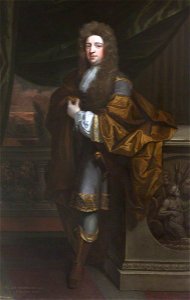 Godfrey Kneller (1646-1723) - Sir William Brownlow (1665–1702), 4th Bt - 436071.1 - National Trust. Free illustration for personal and commercial use.