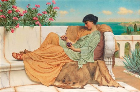 Dolce far Niente by John William Godward