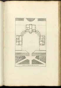 Goetghebuer - 1827 - Choix des monuments - 083 Plan maison campagne Voorst Zutphen