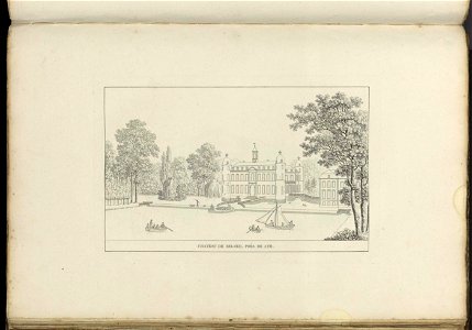 Goetghebuer - 1827 - Choix des monuments - 096 Chateau Beloeuil