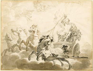 Godfried Maes - Phaeton in the Chariot of the Sun God